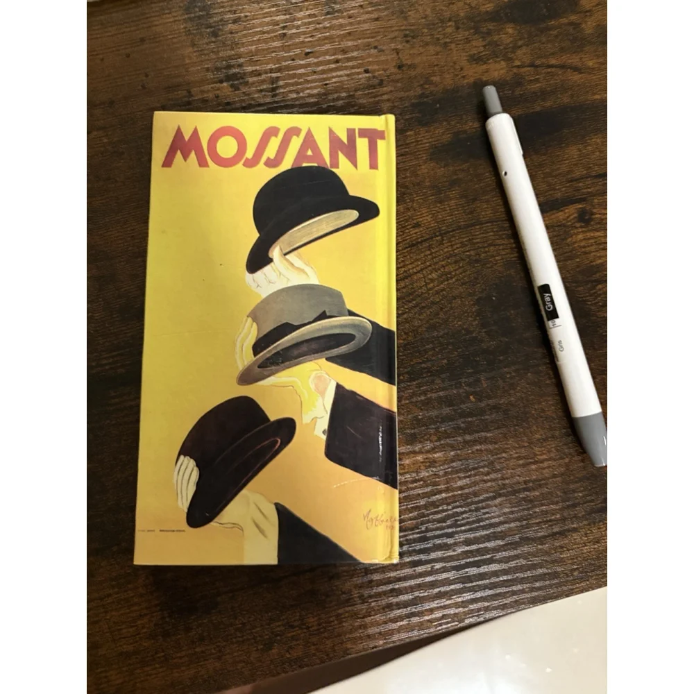 Vintage Mossant Address Book Art Deco Surrealist Retro Stationary Notebook